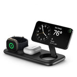 Satechi Trådløs Oplader Qi2 Trio Wireless Charging Pad MagSafe