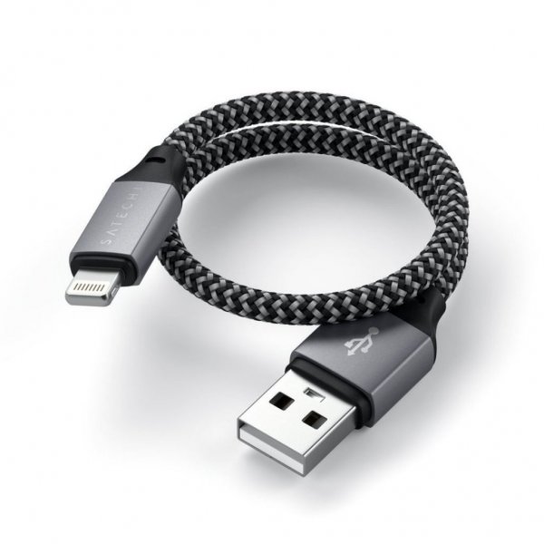 Satechi USB-A til Lightning-kabel 25 cm