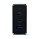 Satechi 100W GaN PD rejseoplader med dobbelte USB-C og USB-A porte