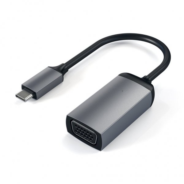Satechi Type-C VGA-adapter Space Gray