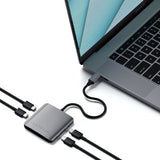 Satechi Aluminum 4-ports USB-C-hub