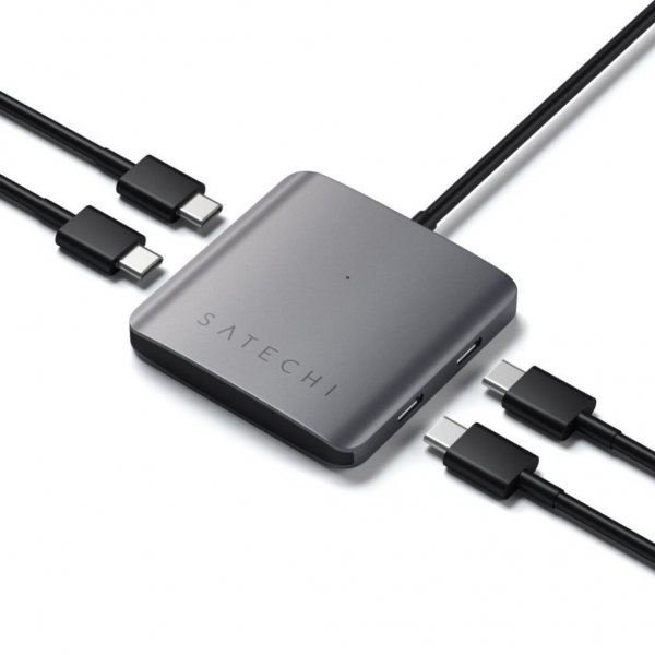 Satechi Aluminum 4-ports USB-C-hub