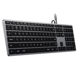 Satechi W3 USB-C-tastatur Nordisk layout