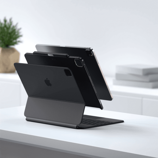 Satechi iPad Pro 11 Cover Vegansk Læder Magnetisk Etui Sort