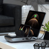 Satechi Dock5 USB-opladningsstation med trådløs opladning
