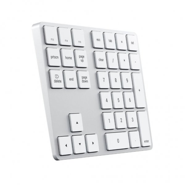 Satechi Trådløst Udvidet Numerisk Tastatur Sølv