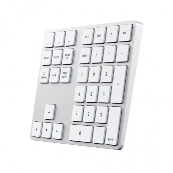 Satechi Trådløst Udvidet Numerisk Tastatur Sølv