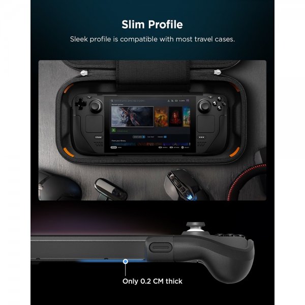 Spigen Steam Deck Cover Thin Fit Pro Sort