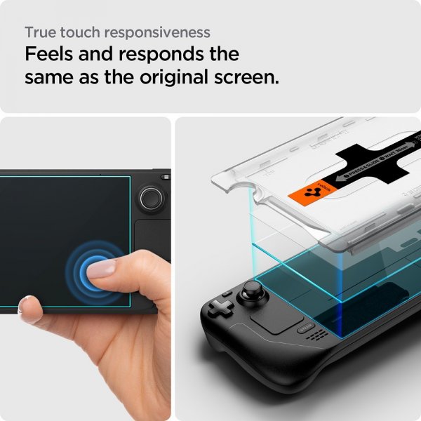 Spigen Steam Deck Skærmbeskytter GLAS.tR EZ Fit
