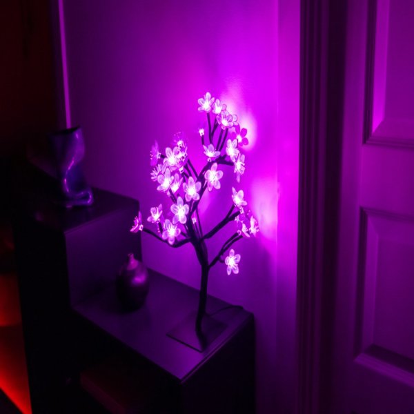 Lite bulb moments Smart Table Light - LED-kirsebærtræ