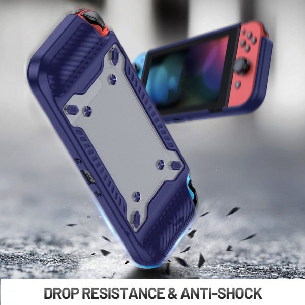 Stødsikkert cover til Nintendo Switch OLED Blå