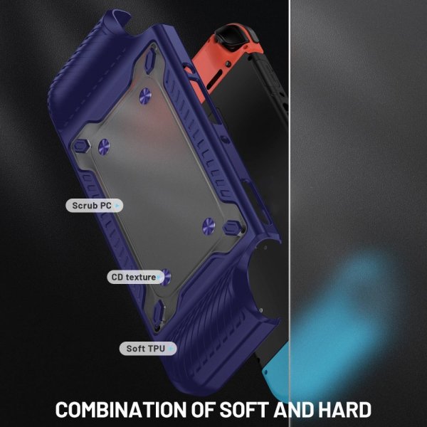 Stødsikkert cover til Nintendo Switch OLED Blå