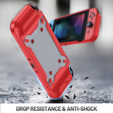 Stødsikkert cover til Nintendo Switch OLED Rød