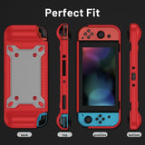 Stødsikkert cover til Nintendo Switch OLED Rød