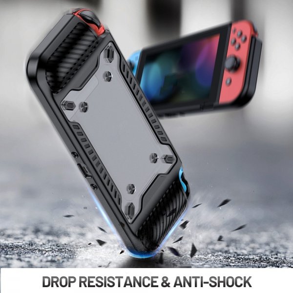 Stødsikkert cover til Nintendo Switch OLED Sort