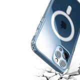 iPhone 11 Pro Cover TPU MagSafe Stødsikkert Transparent