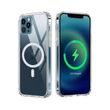 iPhone 13 Pro Cover TPU MagSafe Stødsikkert Gennemsigtigt