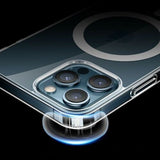 iPhone 13 Pro Cover TPU MagSafe Stødsikkert Gennemsigtigt