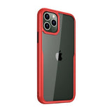 iPhone 11 Pro Max Cover Gennemsigtig Rød