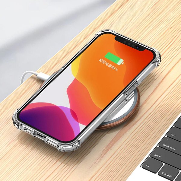 iPhone 13 Mini Cover Stødsikkert Transparent