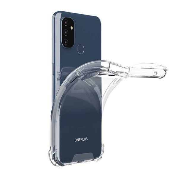 OnePlus Nord N10 5G Cover Stødsikkert Transparent