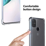 OnePlus Nord N100 Cover Stødsikkert Transparent