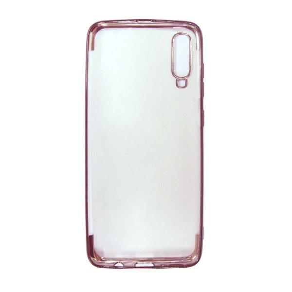 Samsung Galaxy A70 Cover Stødsikkert Rosaguld