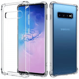 Samsung Galaxy S10 Cover Stødsikkert Gennemsigtigt