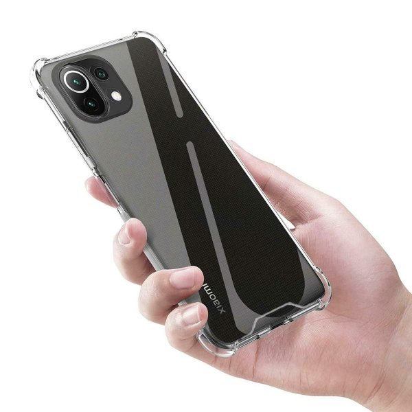 Xiaomi Mi 11 Lite Cover Stødsikkert Transparent