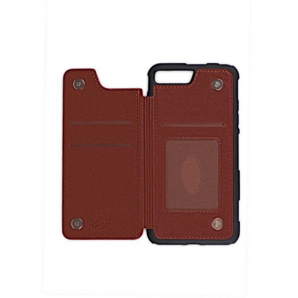 iPhone 7 Plus/iPhone 8 Plus Cover Kortholder Brun