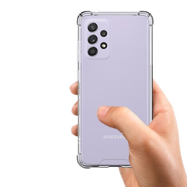 Samsung Galaxy A52/A52s 5G Cover Forstærkede Hjørner Transparent