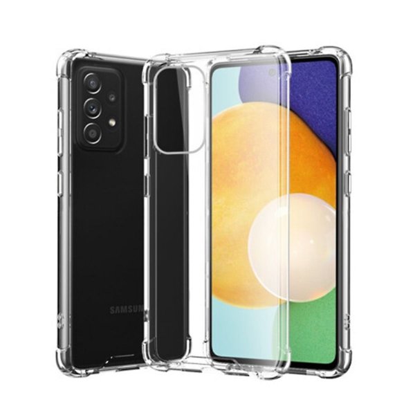 Samsung Galaxy A52/A52s 5G Cover Forstærkede Hjørner Transparent