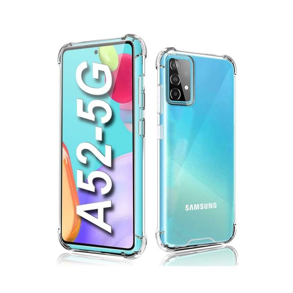 Samsung Galaxy A52/A52s 5G Cover Stødsikkert Transparent