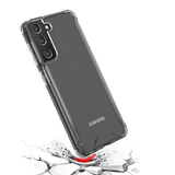 Samsung Galaxy S21 Cover Stødsikkert Gennemsigtigt