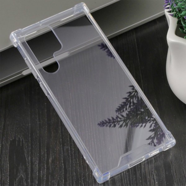 Samsung Galaxy S23 Ultra Cover Stødsikker Transparent