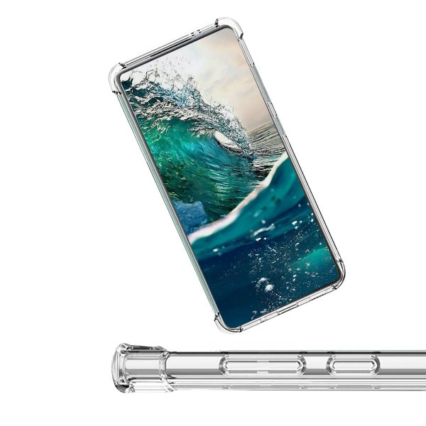 Samsung Galaxy S23 Ultra Cover Stødsikker Transparent