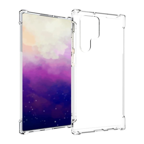 Samsung Galaxy S23 Ultra Cover Stødsikker Transparent
