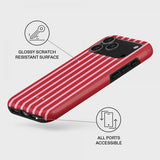 Burga iPhone 17 Pro Cover Tough MagSafe Strawberry Jam