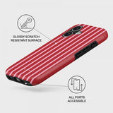 Burga iPhone 17 Cover Tough MagSafe Strawberry Jam
