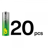 GP Super Alkaline AA-batteri 15A/LR6 20-pak