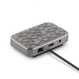 Moshi Symbus Q USB-C-hub med Qi-opladning