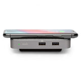 Moshi Symbus Q USB-C-hub med Qi-opladning