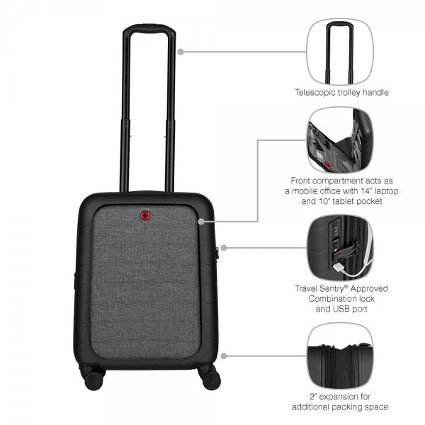 Wenger Syntry håndbagage 55 cm sort