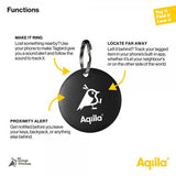 Aqiila Tagbird Nøglering 4-pak