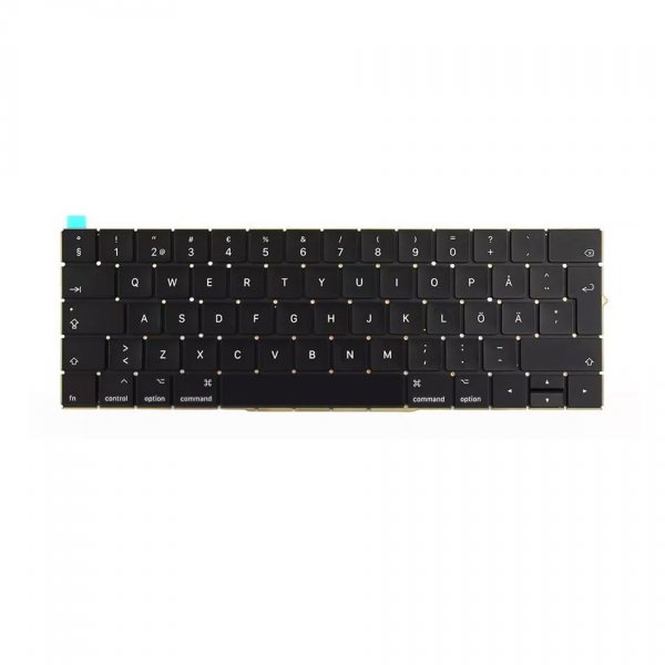 Tastatur (svensk) MacBook Pro 13"/15" Retina Touch Bar A1706/A1707 (2016-2017)