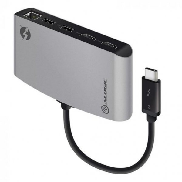 ALOGIC Dockingstation ThunderBolt 3 Dual HDMI 4K