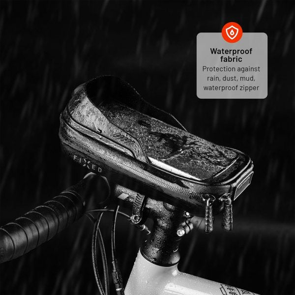 Fastmonteret telefonholder til cykel Bikee Bag 2 Sort