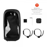 Fastmonteret telefonholder til cykel Bikee Bag 2 Sort