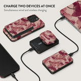 Burga Powerbank MagSafe 5000 mAh Tender Kiss Metalgrå