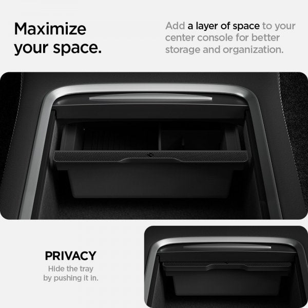 Spigen Tesla Model 3/Model Y Organizerbakke til Midterkonsol